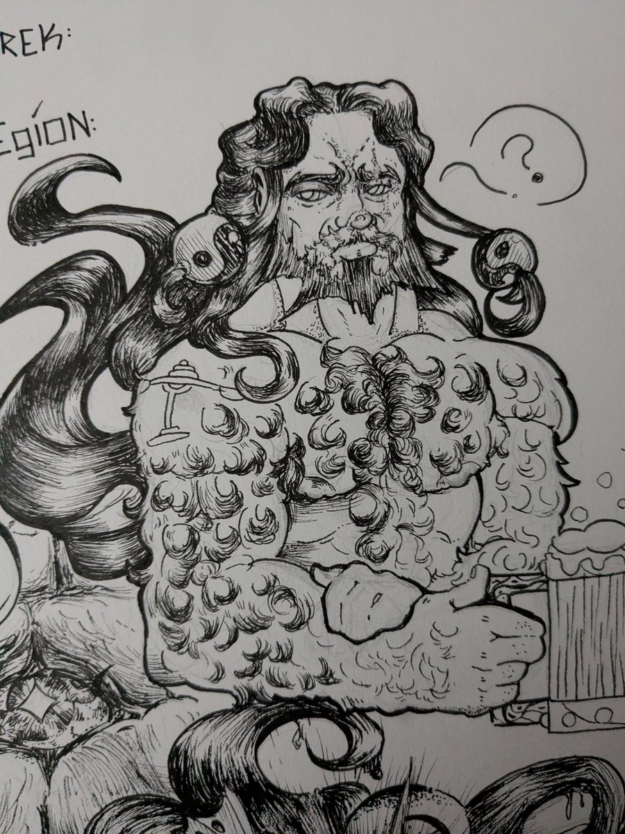 Ary4thewin's tweet photo. W. I. P that guy. 
#art #artist #artwork #drawings #sketch https://t.co/nVsnSafQTx