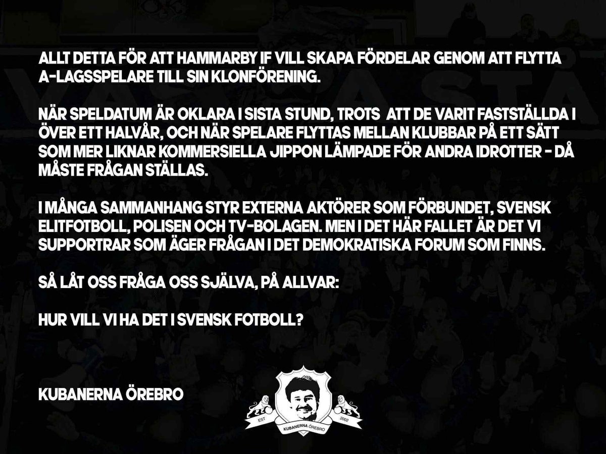 Kubanerna Örebro tweet media