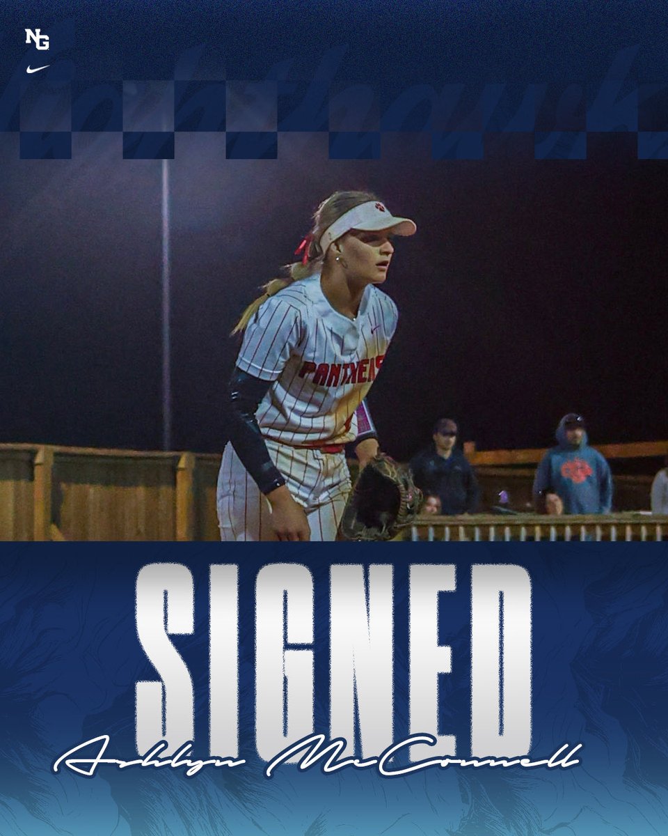 𝐬𝐢𝐠𝐧𝐞𝐝 ✍ 

Welcome to the Nighthawk family!!!!

Ashlyn McConnell
MIF
Franklin, NC