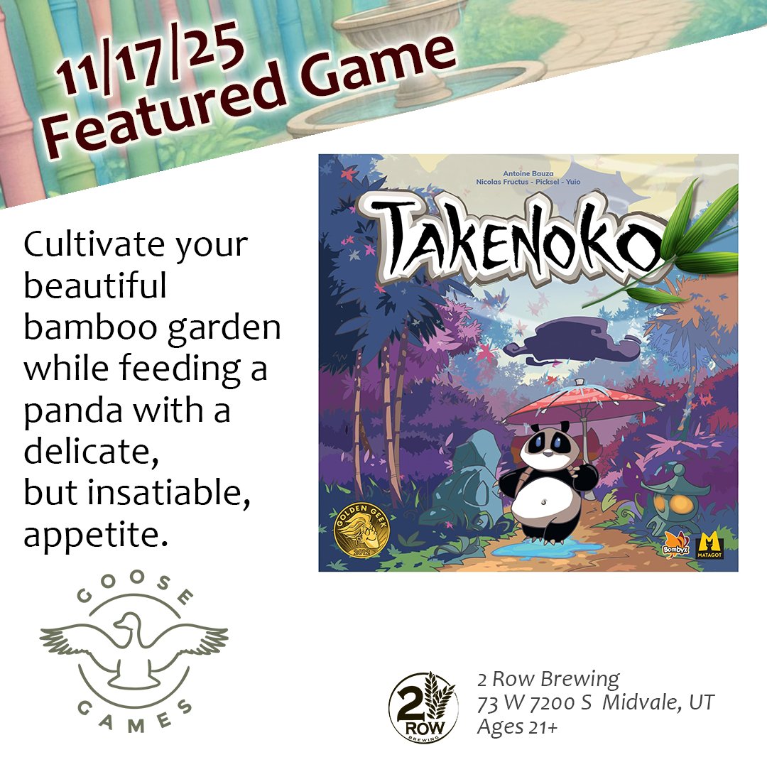 Goose Games SLC tweet media