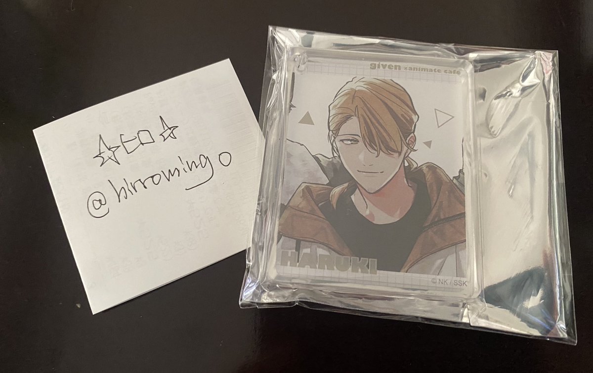 交換/譲渡】 ギヴン アニメイトカフェ アニカフェ コロッタ Colotta