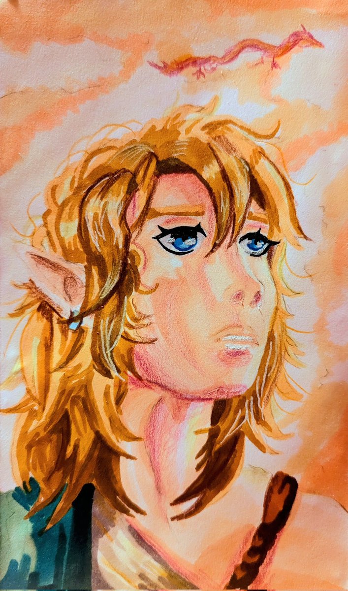 Traditional Art of Link!

#totk #TheLegendOfZelda