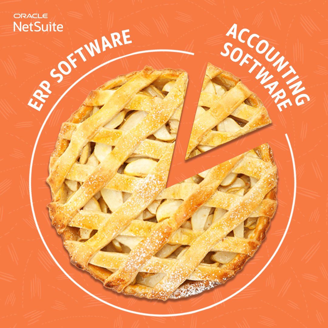 Accounting software or ERP? The decision is easy as pie. Just ask <a href="/NetSuite/">NetSuite</a>. social.ora.cl/60157kwPZ