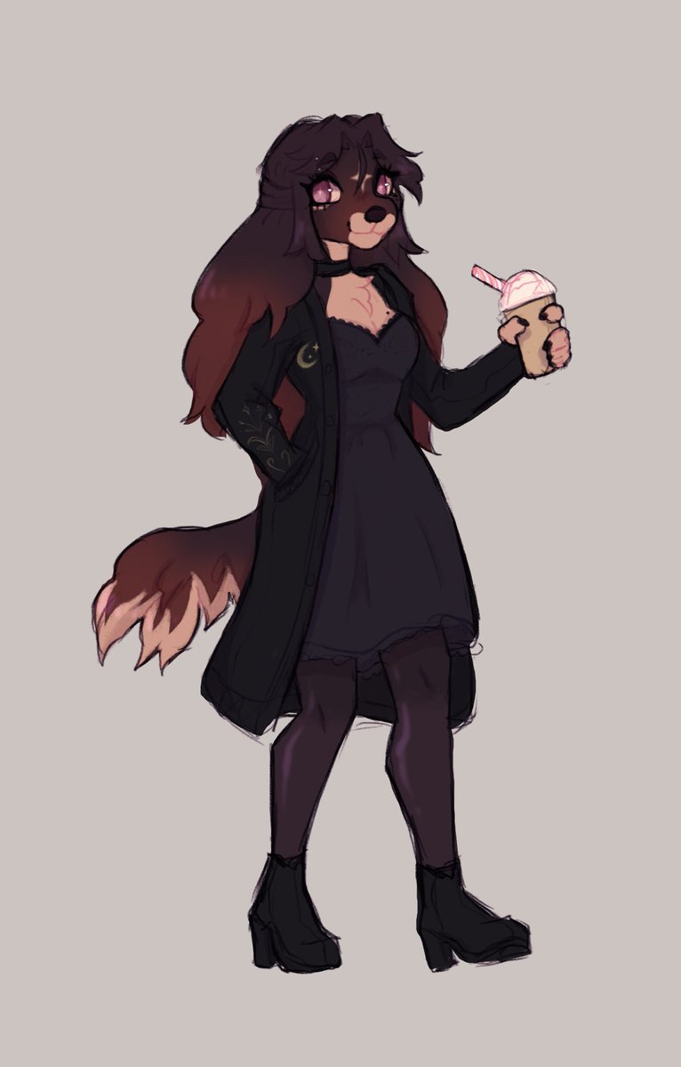 quick doodle because im enjoying this fit lately ✨