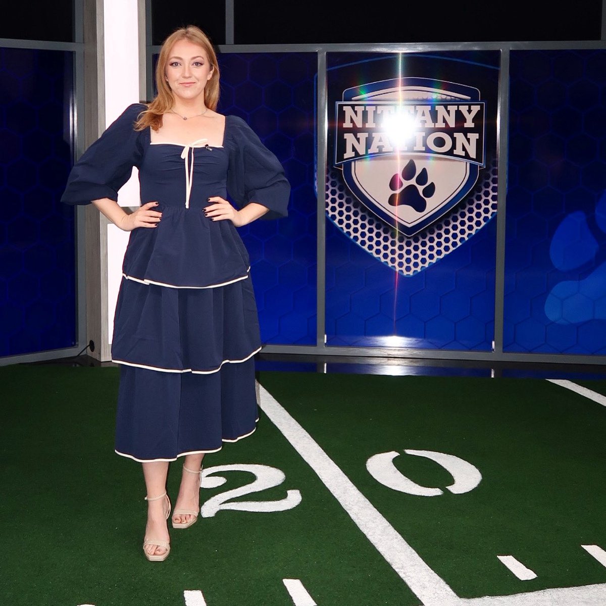 Forever proud of our work on Nittany Nation! Time to finish the season strong 💪🏻💙🏈 #GirlOnFire