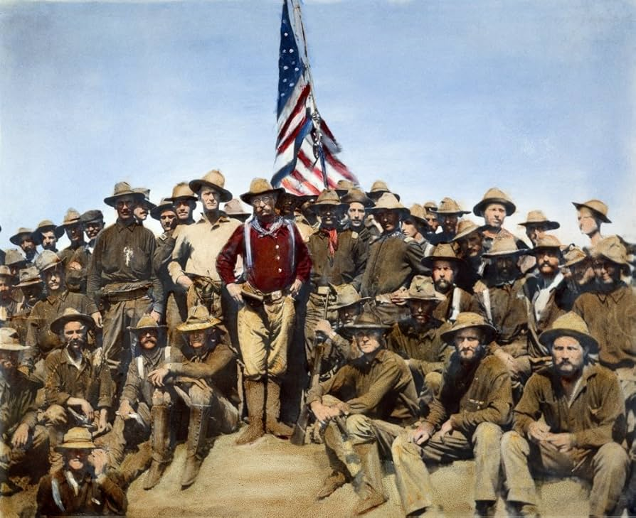 Little known fact, Teddy Roosevelt's Rough Riders were primarily comprised of H-1B visa holders.