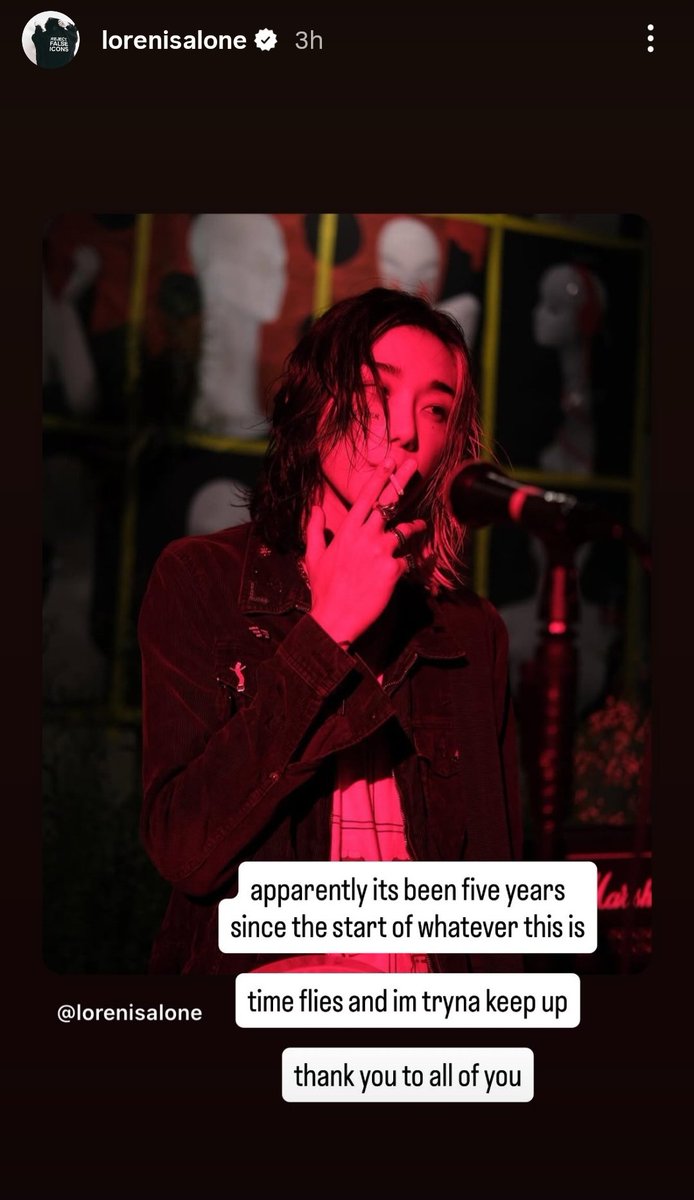 Happy 5 years with #LØREN come join us the next 2.5 hours streaming, following after we will be hopping to <a href="/thebkwshow_sh/">the bkw show</a> for our collab 🎉

stationhead.com/lonersradio