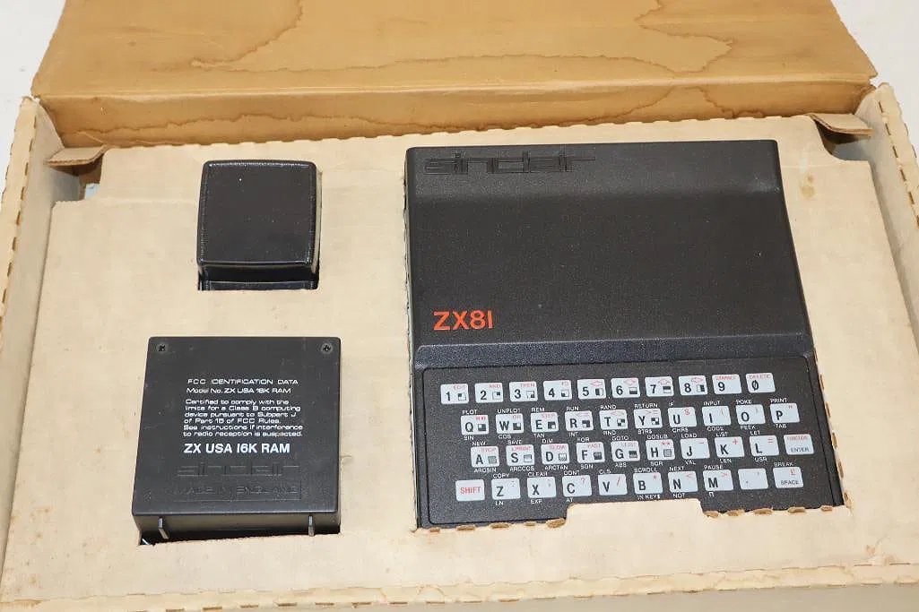 タイムカプセル 1982 Timex Sinclair 1000 Computer System in Original Box