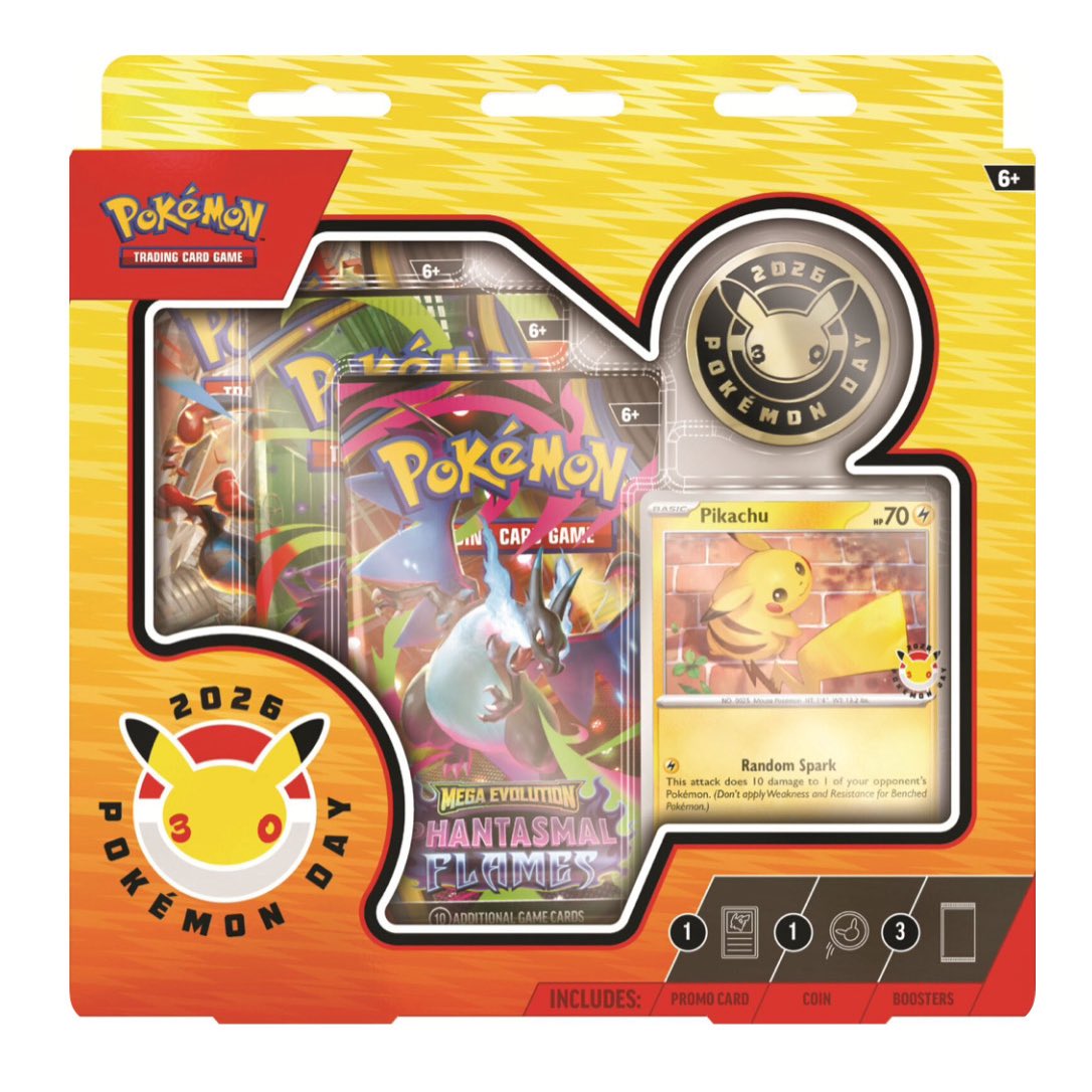 First look! At the new Pokemon Day 2026 set! This will launching