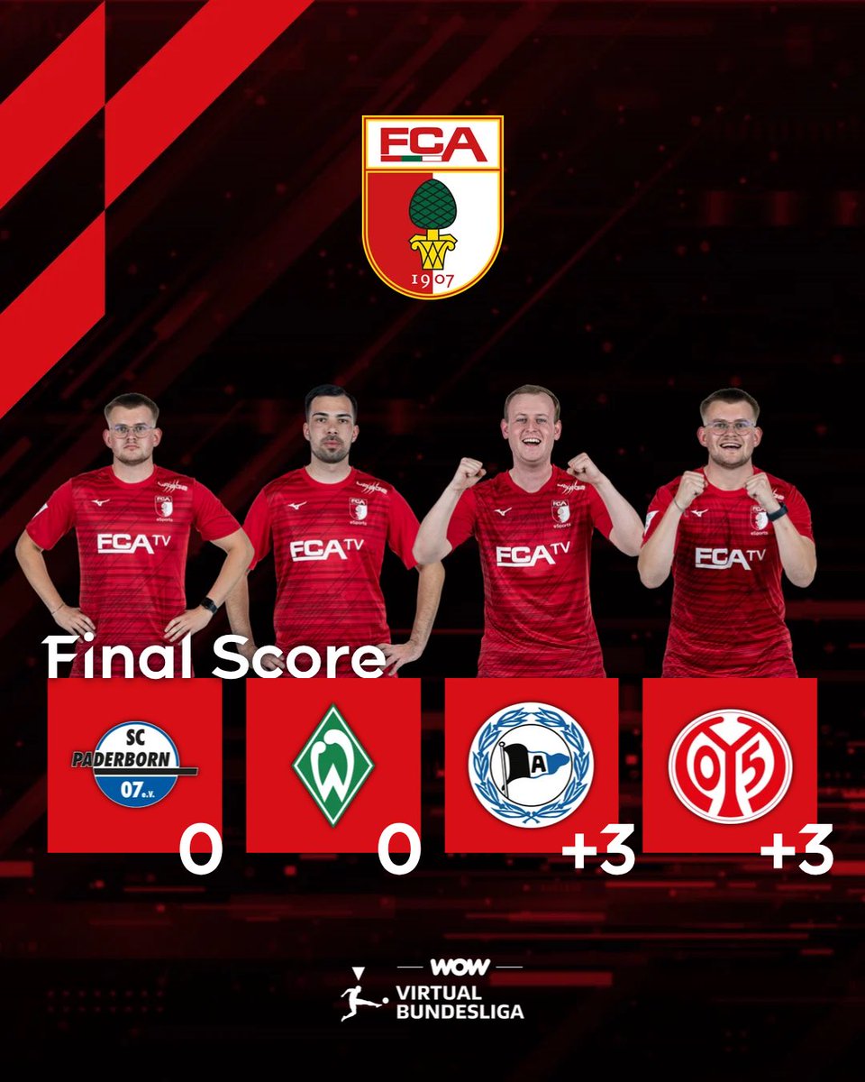Wir holen 6️⃣ Punkte! 💪

#FCAeSport #VBL