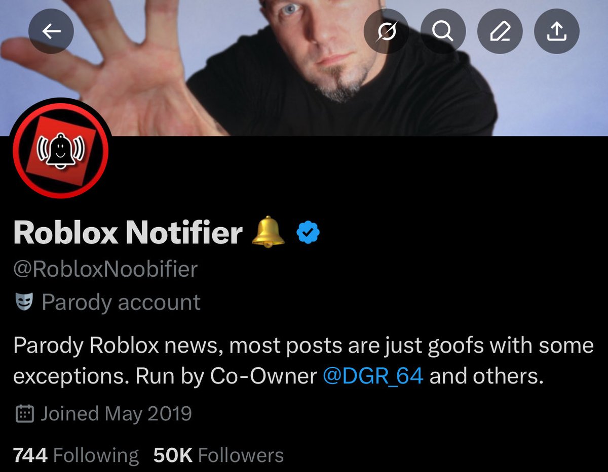 RobloxNoobifier's tweet image. THANK YOU FOR 50k GUYS 🎉
