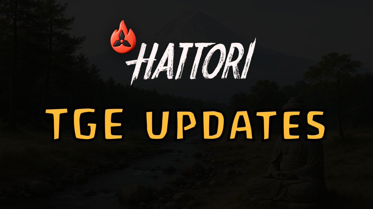 🔥 TGE &amp; Smart Contracts Update

We’ve received many questions about the TGE timing.

We’re still on track for November, but the date could shift slightly because we focus on safety and stability.

Here is our progress now:

1. The smart contracts are fully tested in the TON