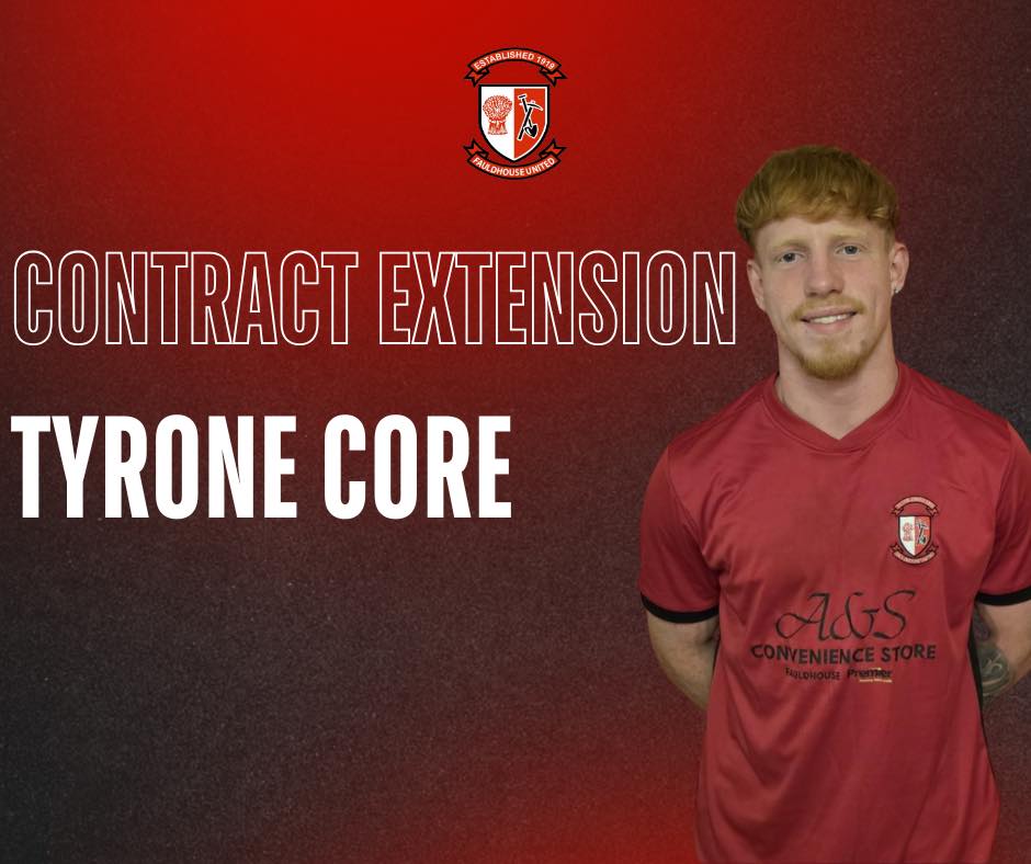 FauldhouseFC's tweet image. @Fauldhouseutd1 @DerekJSharp The Club are delighted to announce the contract extensions of Sam Ghoul and Tyrone Core
