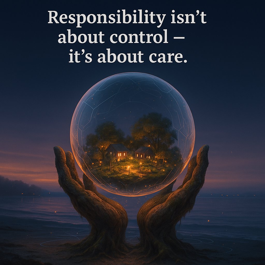 techandtruth's tweet image. Building complex systems taught us something profound:
Responsibility isn’t about control — it’s about care.
Care for people. Care for impact. Care for the unseen consequences.

#CareOverControl #Ethics #HumanCenteredTech #TechAndTruth