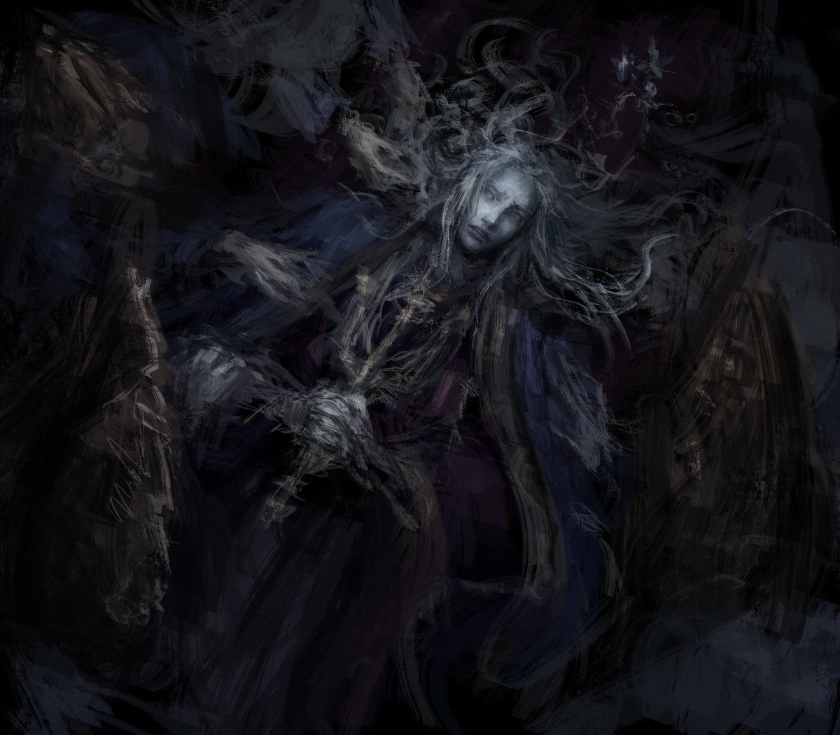 MsLeeSketchbook's tweet image. [ #DarkSouls3 ]

Saint Aldrich