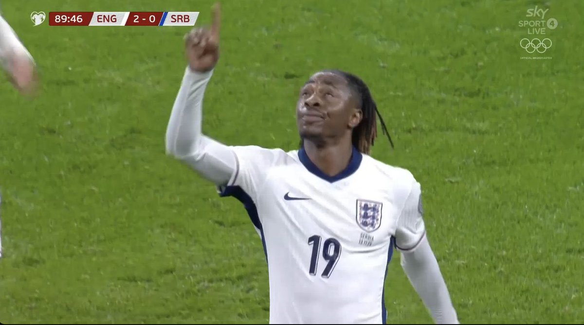 EBERECHI EZE SCORES FOR ENGLAND! 🦁