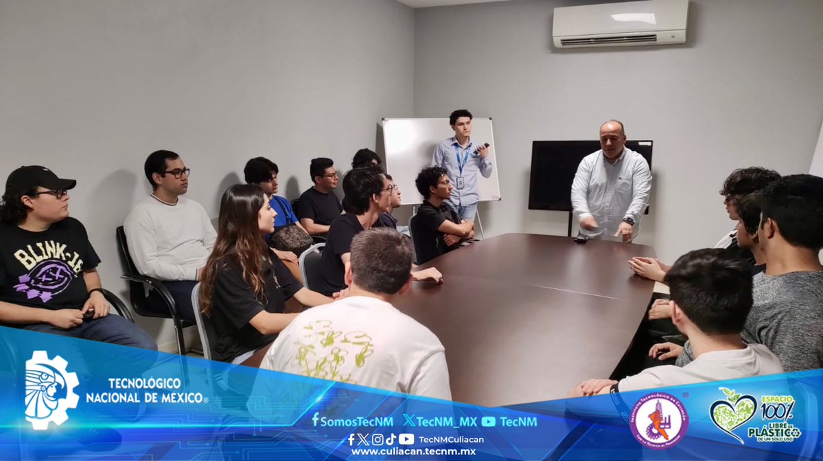 TecNMCuliacan's tweet image. 🚀 Visita Industrial – Ingeniería en Sistemas Computacionales

Estudiantes de la materia Conmutación y Enrutamiento, guiados por el docente Pedro Villa Casas, realizaron una visita a las empresas Torre 3 Afluencias y Sistemas y Enlaces.

#OrgulloTec #VisitaIndustrial