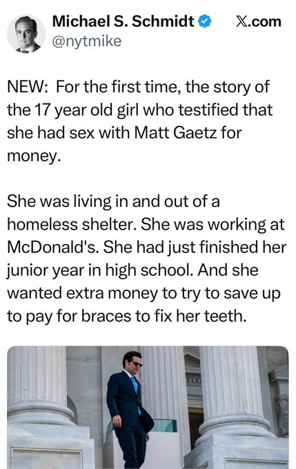 mmpadellan's tweet image. REMINDER: Matt Gaetz was the guy trump originally wanted as his Attorney General. He refused to withdraw his nomination, Gaetz had to.

THIS guy.👇