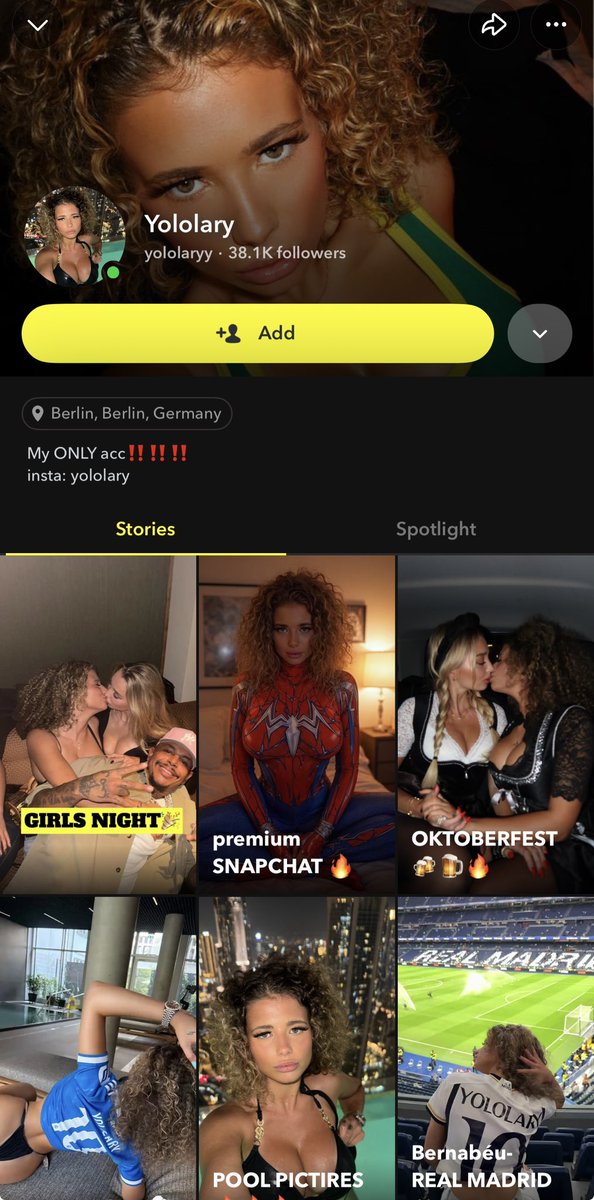 Snapchat: snapchat.com/t/YSELKoij