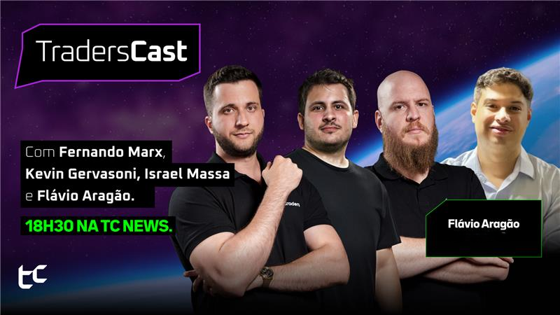 📈 Quarta, 19/11, às 18h30 tem TradersCast AO VIVO!

Tema da vez: As melhores assimetrias com a Bolsa a 150K 

Convidado especial: <a href="/FlavioAragao93/">Flavio Aragao</a>  (Partner da 051 Capital)

Com o time de peso: <a href="/israel_massa/">Israel Massa 🏴‍☠️</a> , <a href="/Fernandomarxk/">Fernando Marx Katz</a> e <a href="/KevinGervasoni/">Kevin Gervasoni</a> 

Te esperamos no YouTube, não perde!