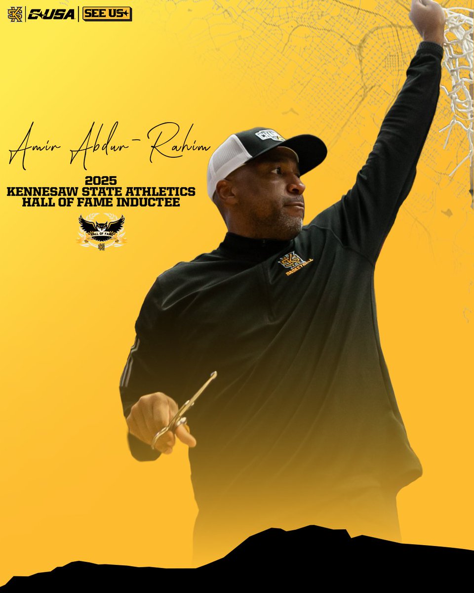 Honoring a legend - Read some of the memories and stories of our third and final Hall of Fame Inductee - Amir Abdur-Rahim

Full story 🔗 - tinyurl.com/r6znjp9m
Hall of Fame Ceremony 🎟️ - tinyurl.com/63r7t43z

#HootyHoo 🦉🏀