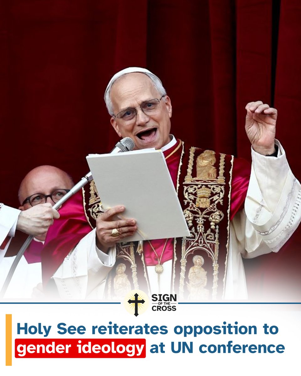 Vatican: "There are ONLY males and females."

lifesitenews.com/news/holy-see-…