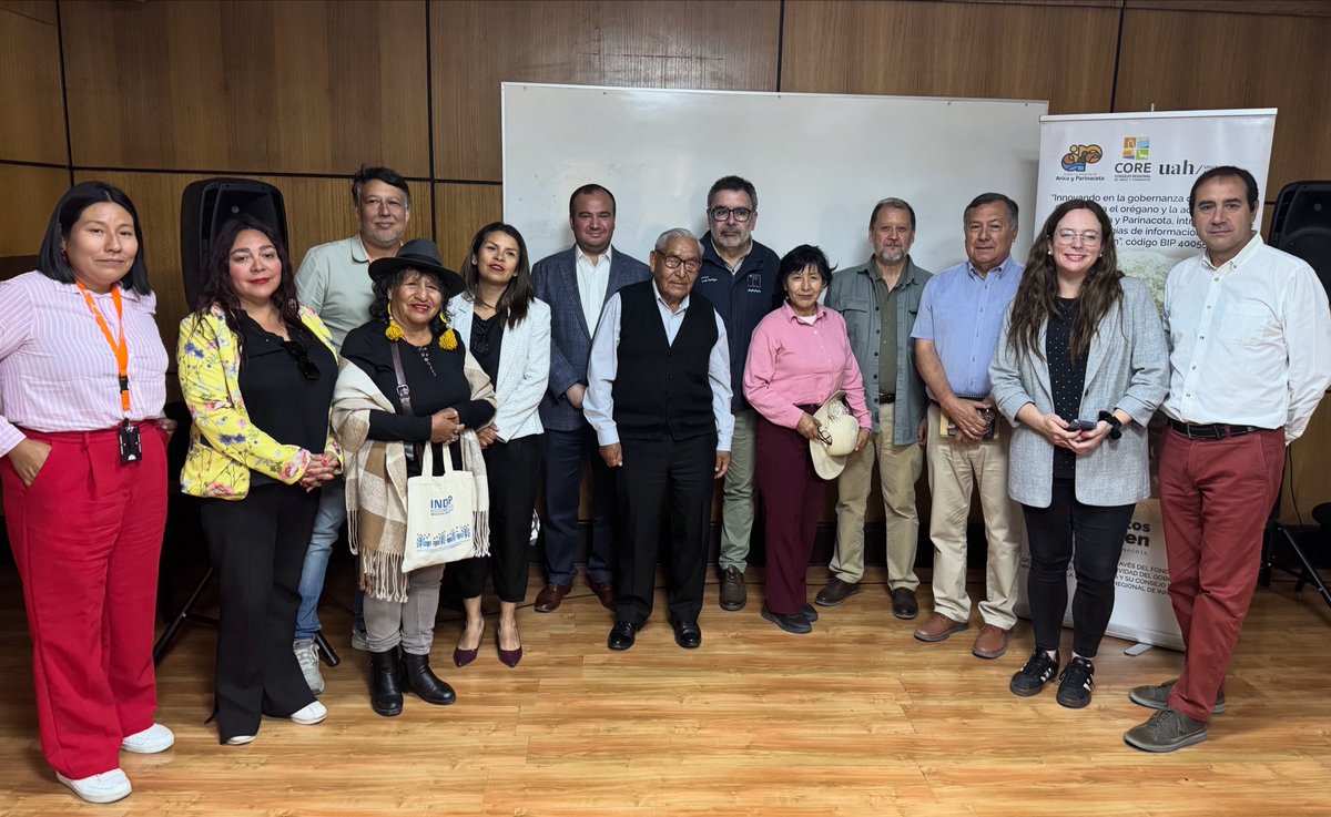 🌿🫒 ¡Seguimos apoyando el desarrollo local y el valor de nuestra identidad territorial¡ Hoy acompañamos a productores de orégano en el hito de cierre del proyecto FIC “Alimentos de Origen Arica y Parinacota”, ejecutado por la Universidad Alberto Hurtado y financiado por el Gore.