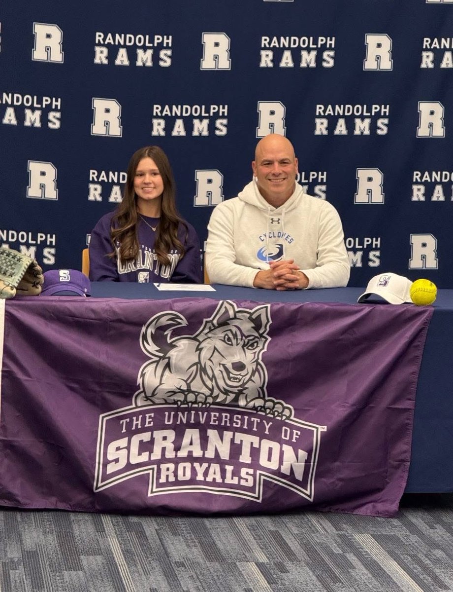 Congratulations to NJ Cyclones &amp; Randolph teammates Lily Zepp &amp; Breanna Colburn on your signing day!!