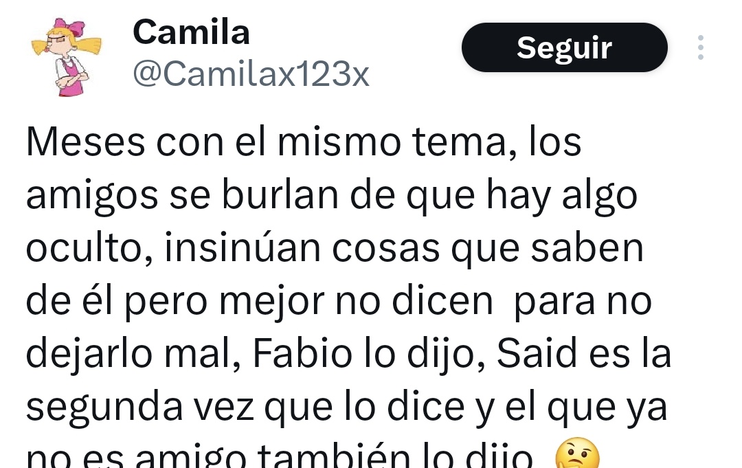 Subimos ahora: 1° fue la 2da vez q lo insinúa y ahora van 4 veces 😵‍💫 .. ¿Ves cómo siguen fomentando rumores tras rumores? 😒
Sigue viendo los videos y verás cómo corto en seco a Katia. Si es q, a cualquier persona, siga o no siga, si no tengo certeza sobre un tema, no juego con