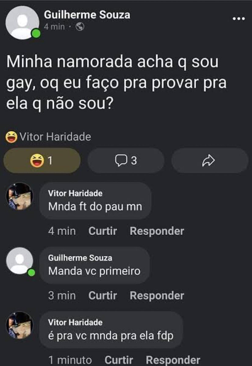 Se você rir, vai pro inferno (@vinoxcitou) on Twitter photo 