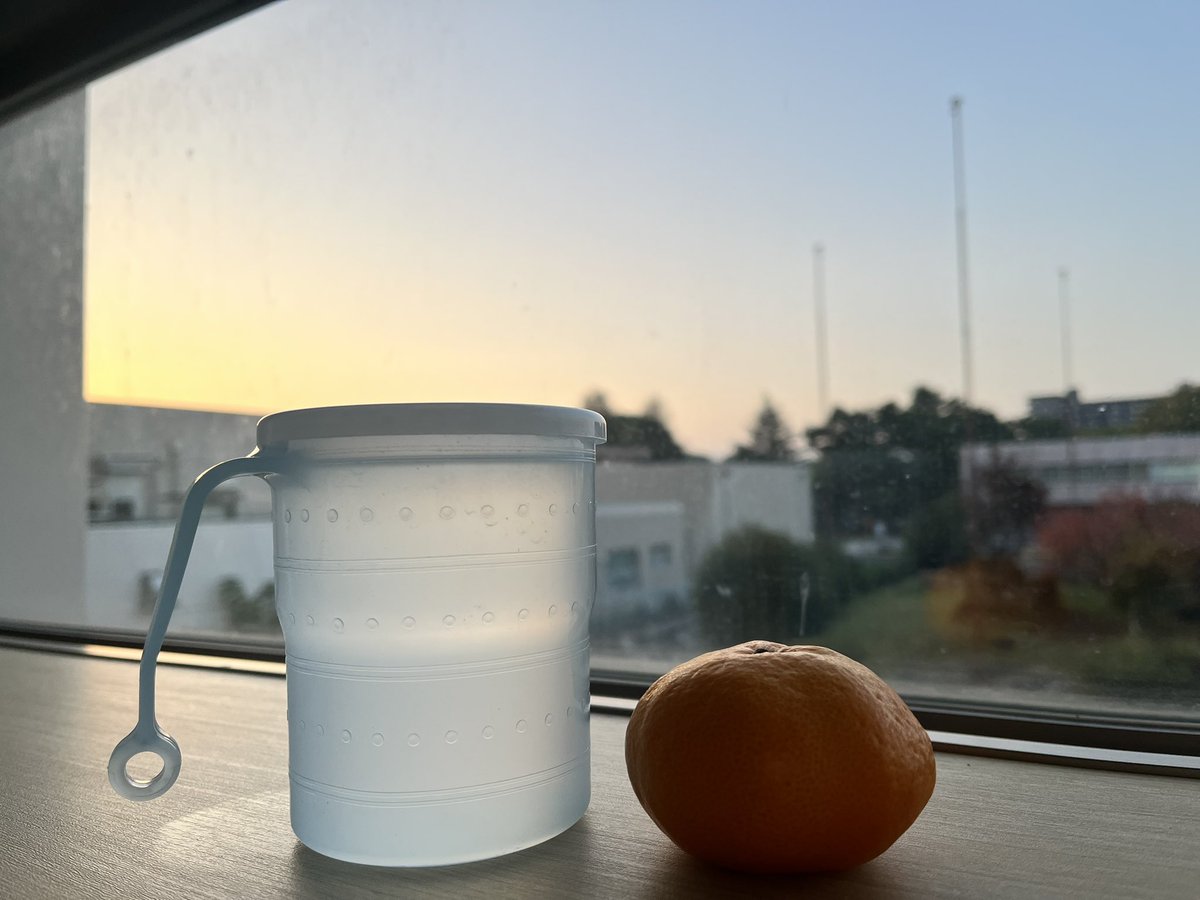 11月14日(金)
入院30日目
おはようございます
退院の朝　快晴になりました☀️