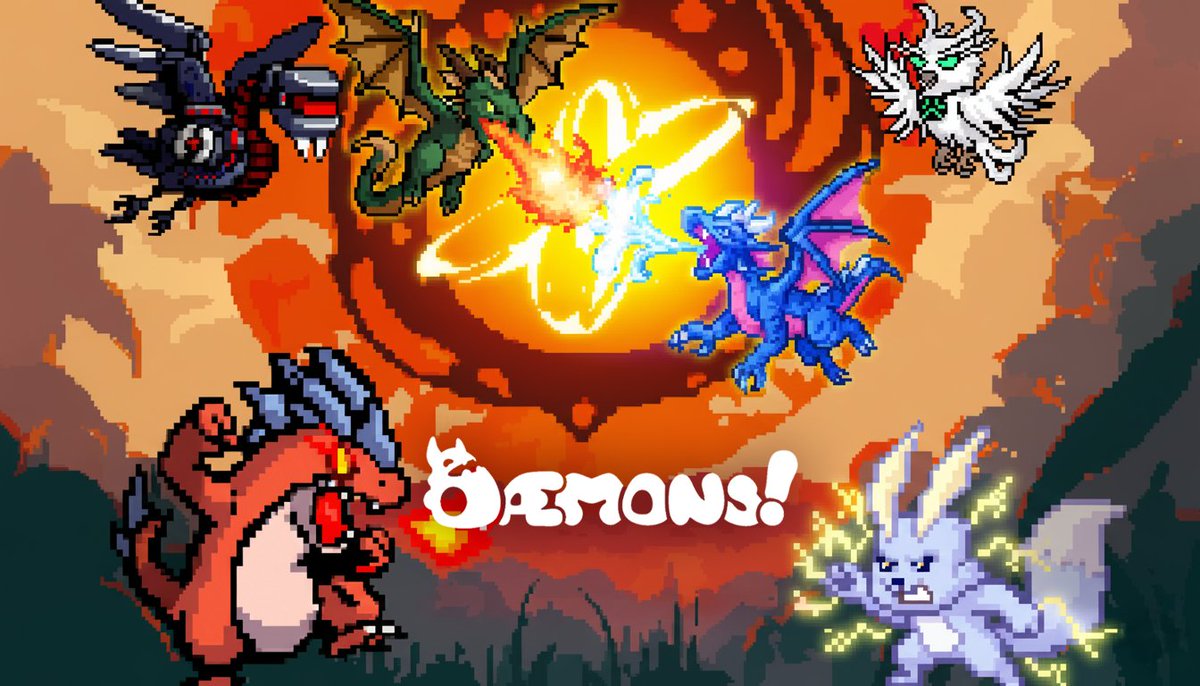 Jairmaestre's tweet image. AI-driven companions with unique personalities.
PvE &amp;amp; PvP battles that evolve as you do.
And partnerships across 12+ chains.
🐲 @daemons_gamefi — the Web3 game that actually delivers.

#Web3Gaming #PlayAndEvolve #P2A