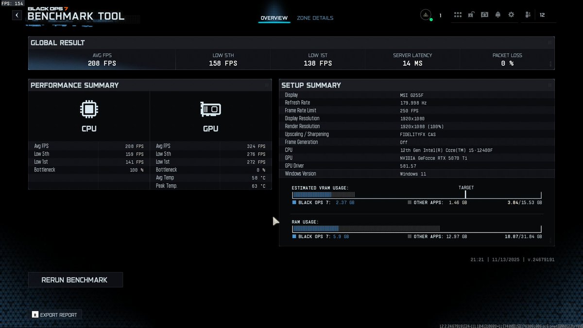 OGJason99's tweet image. If you’re after a solid config for Black Ops 7, you’re sorted — Murk’s already cracked the tech. Honestly, can’t go wrong with @MurkFPSHub  .

Also, these are the results what my viewers told me.