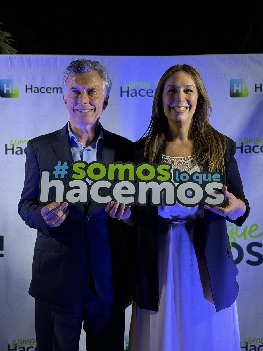 Para los que daban al PRO por muerto: acá está la prueba de que sigue más vivo que nunca. El PRO son ellos, los que hicieron, gestionaron y dejaron una huella. #SomosLoQueHacemos