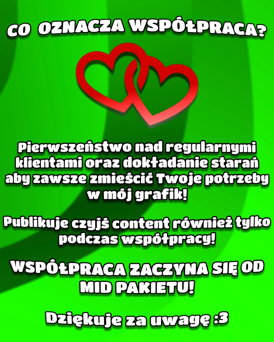 catring_montuje's tweet image. CZTERY SLOTY NA WSPÓŁPRACE OTWARTE! 🎉 Zapraszam do okazji nabycia mnie jako własnego montażysty! Zapoznajcie się prosze z czterema grafikami - to szczegóły oraz cennik! 📢

W odpowiedzi poniżej znajdziecie przykłady mojego montażu! ✨

Proszę o 🔁!

#vtuberpl #plvtuber #vtuber
