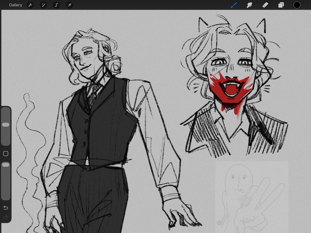getting possessed to draw lestat on a random thursday
