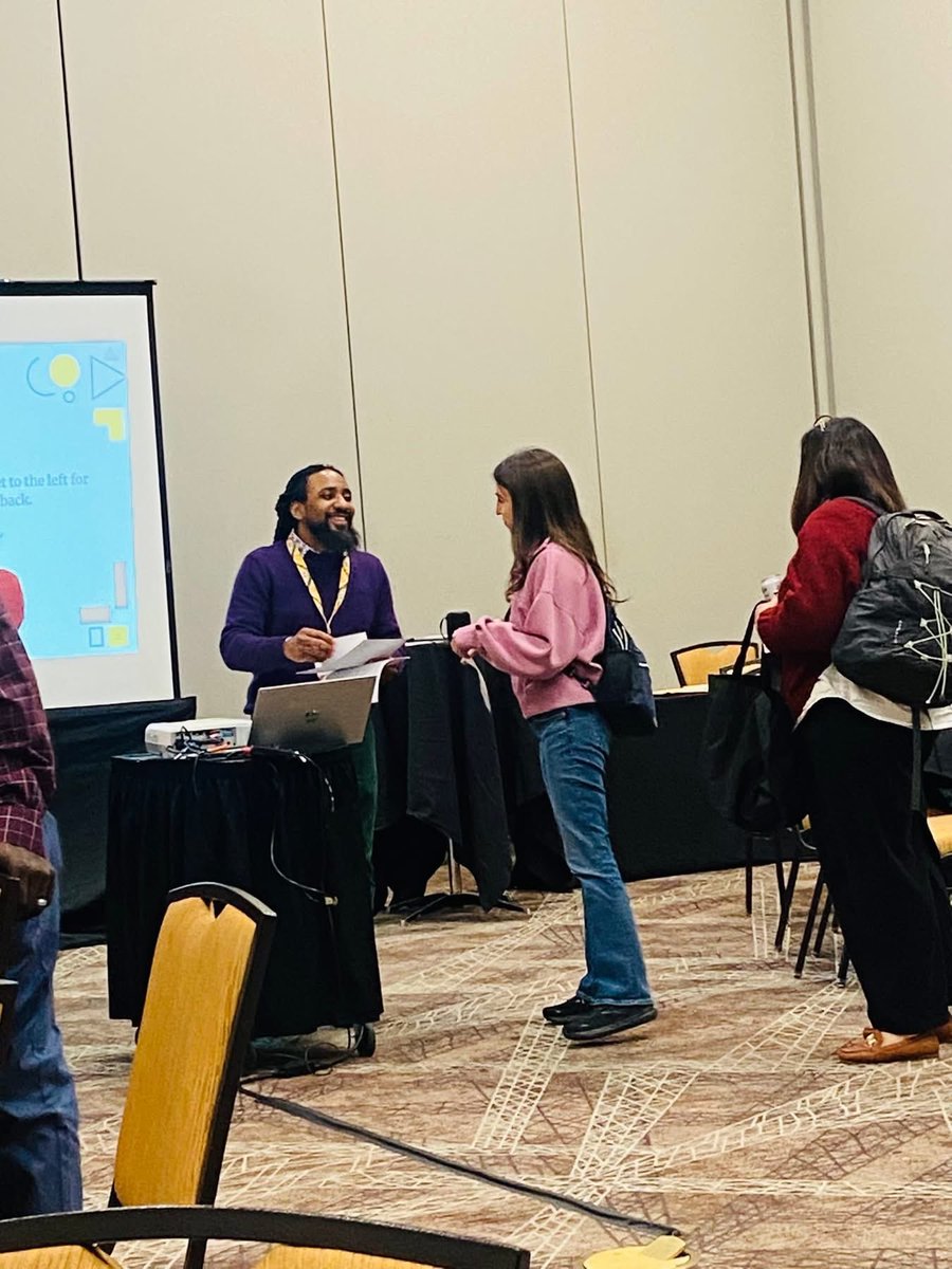 Charleshall83's tweet photo. So today I was honored to co-speak at the NCCTM conference with @qspencer1085 and was awarded as an NCCTM Outstanding Secondary Math Teacher Award representing Cumberland County Schools. https://t.co/X8IDVR27ni