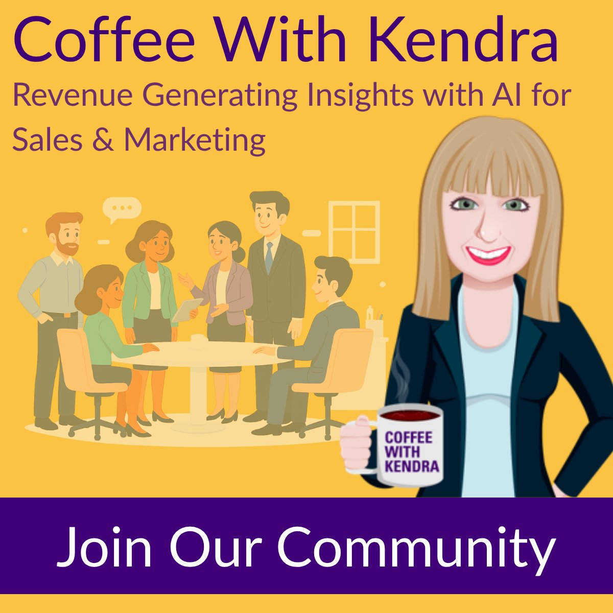 KendraLeeKLA's tweet image. Join Coffee with Kendra for exclusive HubSpot AI insights that help your team automate smarter, coach better, and close faster. hubs.li/Q03RFS1K0 #KLAGroup #HubSpot