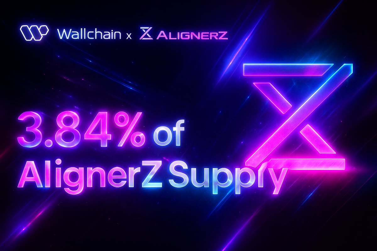 AlignerZ comes out firing on @wallchain with 3.84% of supply for top  quackers and payout proportional to your mindshare. Crypto marketing is  changing fast, every little engagement is tracked. Congrats @Alignerz_, good