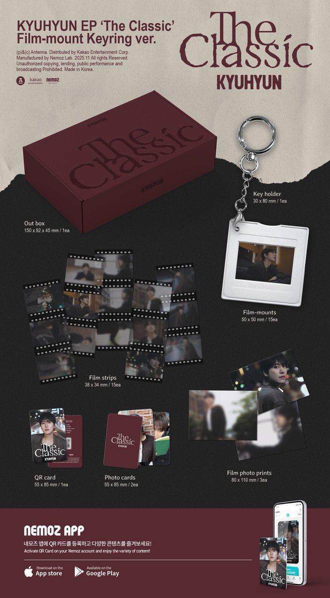 [Pre Order] WTS Kyuhyun EP Album “The Classic”

Versi:
Scrapbook IDR 375K (DP 300K)
Film-mount Keyring IDR 385K (DP 300K)
SET = IDR 760K (DP 700K)

‼️Deadline‼️
Batch 2: 19 November jam 15.00 WIB

Order fast response: wa.me/6289683066111