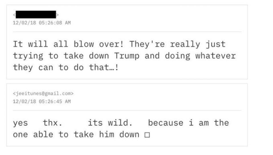 adamscochran's tweet image. Months before his death, Epstein said in an email he was “the only one” who could “take down Trump”

Then he died.

In custody.

While the cameras were dark.