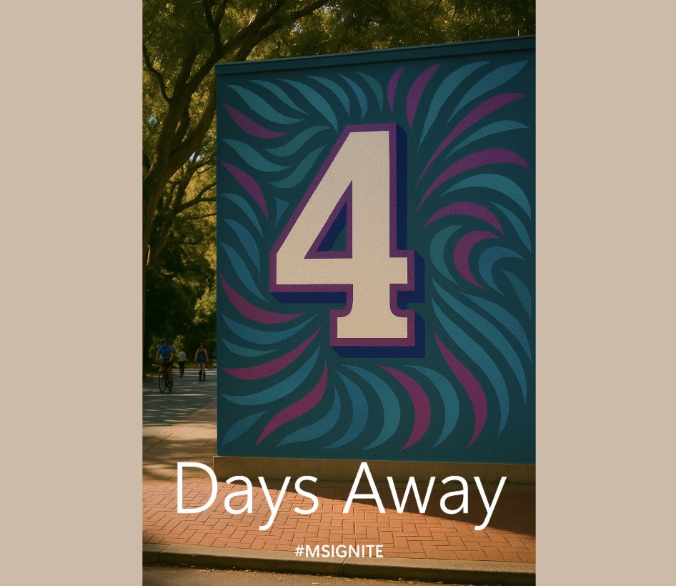 BitTitan's tweet image. 🎉 4 days until BitTitan arrives at Microsoft Ignite 2025! Connect with us at Booth #6250 to find out what’s new with #MigrationWiz!

Don’t miss our partner theater session with BitTitan’s Eric Franklin &amp;amp; PowerSyncPro’s Conrad Murray on Tuesday @3:15 PM: ow.ly/mO1R50Xo1T2
