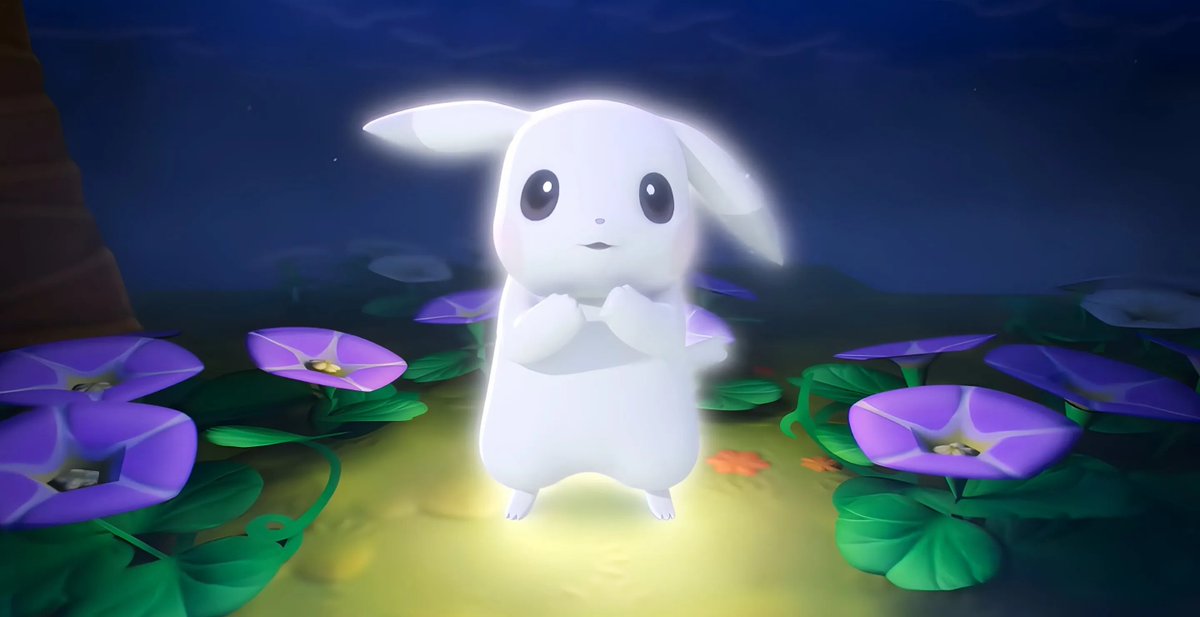 A Ghost-Type Pikachu?  I LOVE IT!

Peakychu 💜 #pokopia #Pokemon