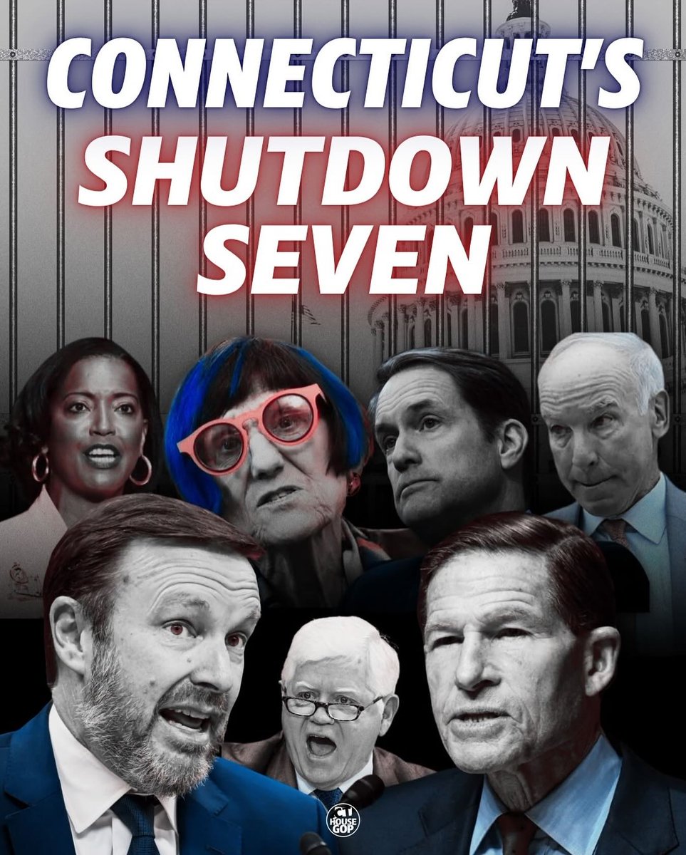 No thanks to CT’s Shutdown Seven, the federal government is set to re-open. 

Despite Democrats’ best efforts to take paychecks from service members, ground airplanes, and take food from needy families, Republicans led the way with a commitment to working for the American people.