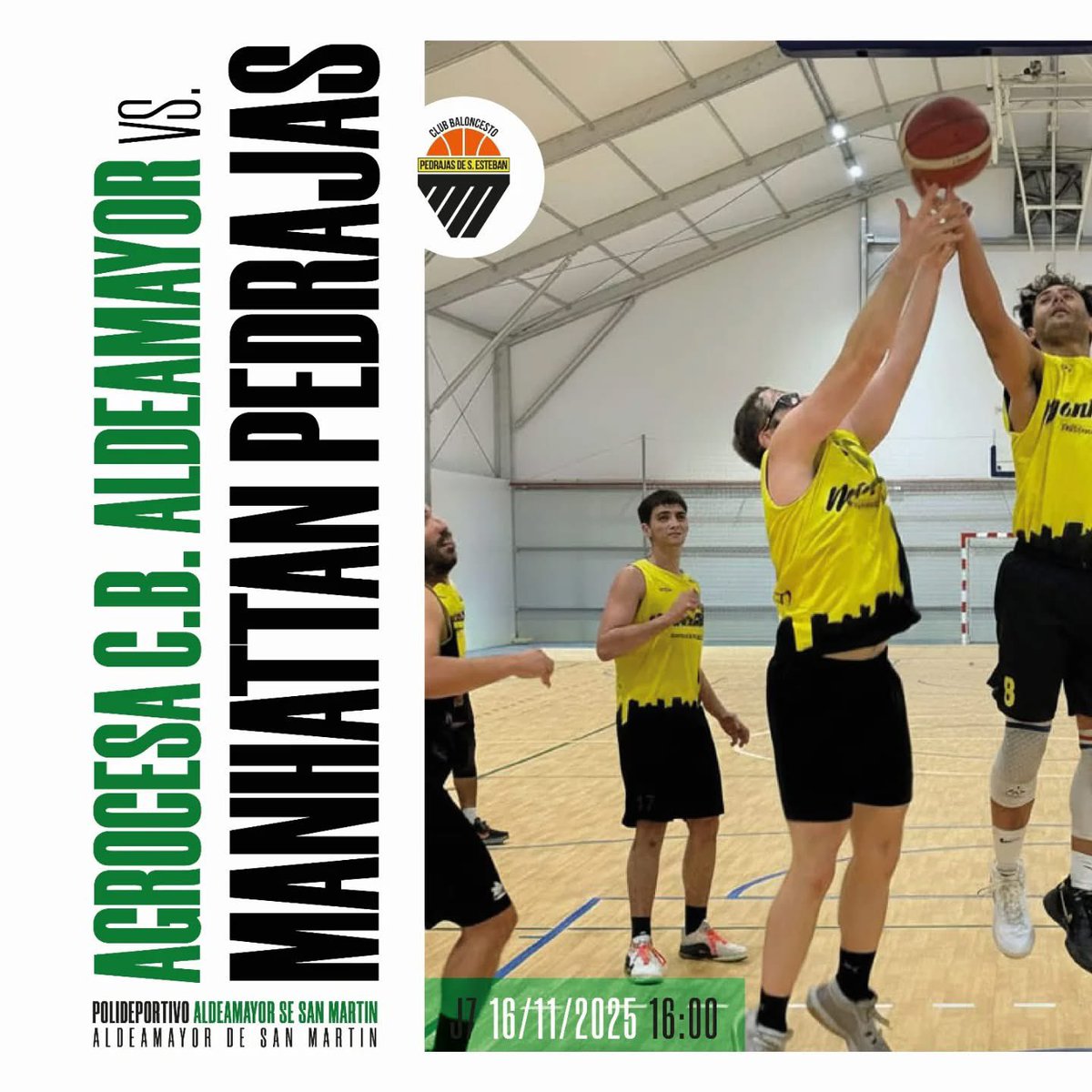 cbpedrajas's tweet photo. J7 🏀 🆚 @basketaldeamayor https://t.co/DnwcKJEoIF