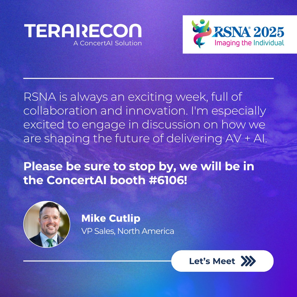 CancerLinQOrg's tweet image. #RSNA2025 is right around the corner! Be sure to stop by and connect with us at the ConcertAI booth #6106 — we can’t wait to see you there! Schedule a meeting with our team: hubs.ly/Q03T7S9d0