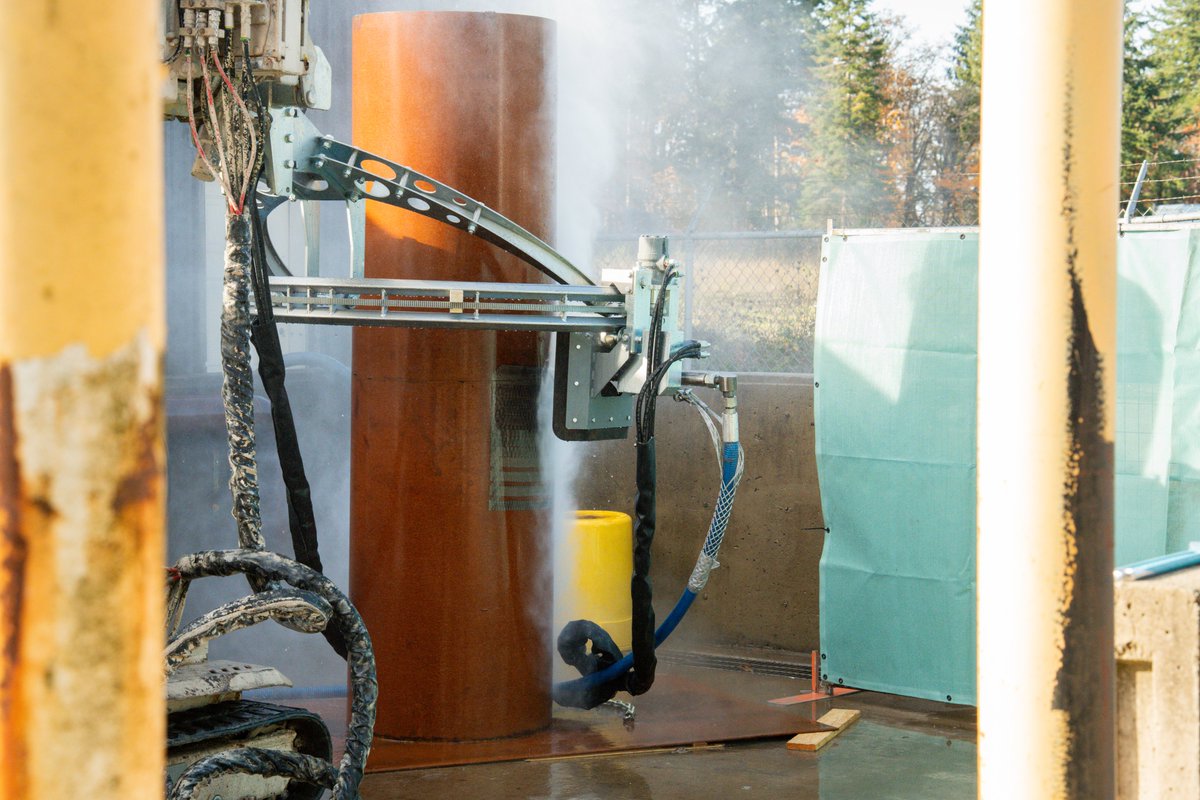 WalcoInd's tweet photo. When it comes to research, development &amp; education, we go all out. We are very excited to release a couple teaser photos in preparation for an all new video covering our new tech!

#hydrodemolition #research #development #highpressure https://t.co/9RDFoeHyJQ