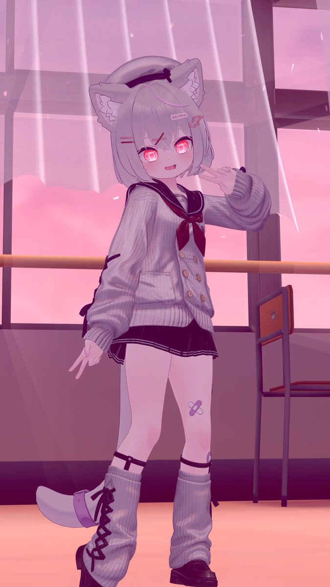 milk_chan_vrc's tweet photo. きんようびにゃん🍼
ねむねむにゃんこ
#VRChat #SweetMilk https://t.co/iYEIWqdbP7