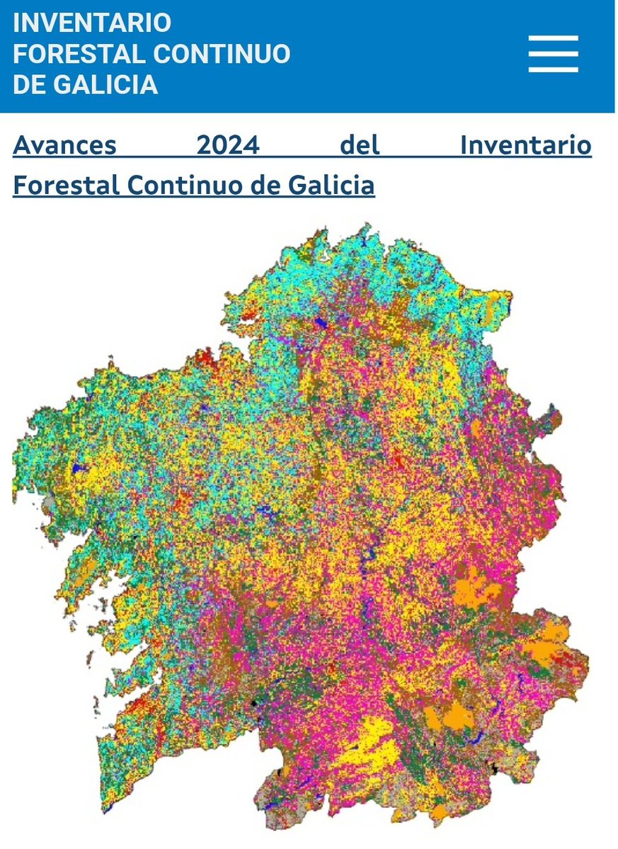 Hoy hemos presentado los avances del #Inventario #Forestal #Continuo de #Galicia #IFCG #INVEGA con datos de 2024
invega.xunta.gal/invega/difusio…
