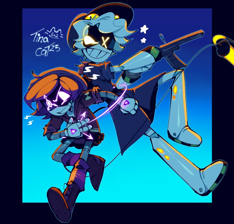 The best duo!!!👾
#murderdrones #fanart #art